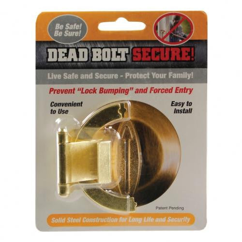 Dead Bolt Secure- Brass