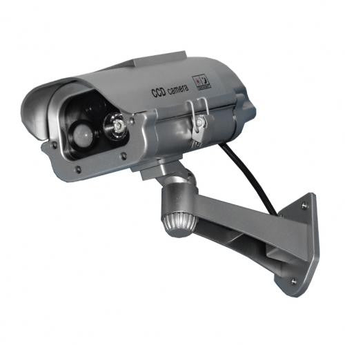 7" IR Dummy Camera w- Solar Powered Motion Strobe Light