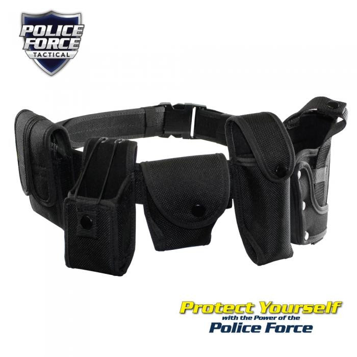 Police Force Duty Belt -L