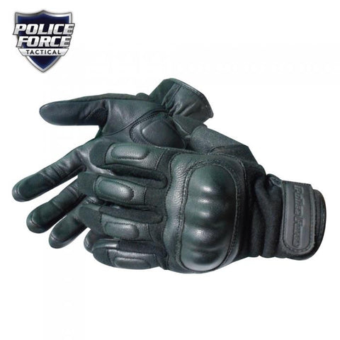 Police Force Nomex Hard Knuckle Tactical Gloves XL