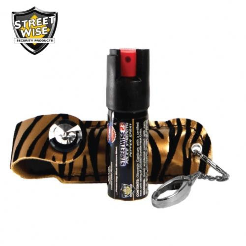 Streetwise Fashion Model Pepper Spray 23 Tan & Black