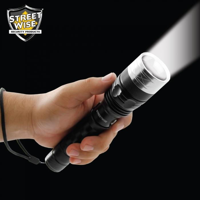 Streetwise Cree LED Flashlight w- Self Defense Spikes