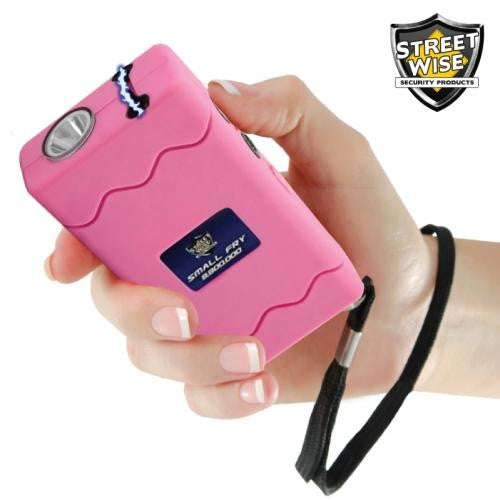 Small Fry 8,800,000* Stun Gun Flashlight Pink