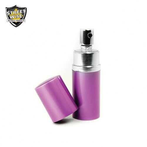 Lab Certified SW 18 3-4 oz Round Perfume Pepper Spray PURPLE